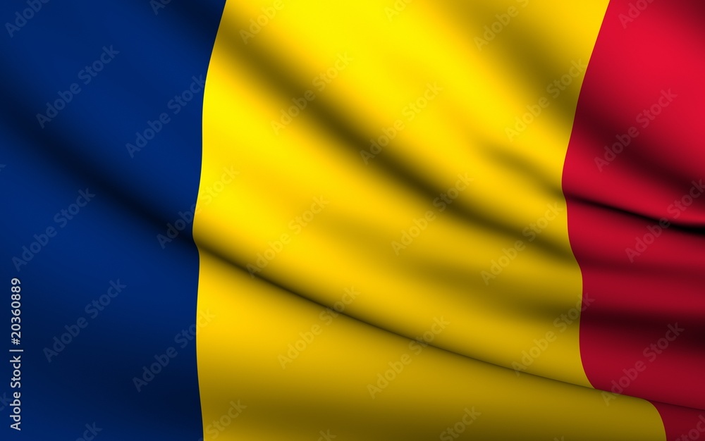 Flying Flag of Chad | All Countries Collection | Flying Flag of Chad | All Countries Collection |