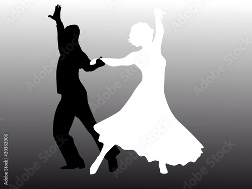 Uomo e donna che ballano