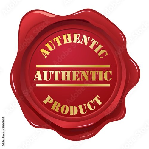 Authentic wax seal stamp