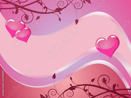 eleganter Valentinstags - Hintergrund