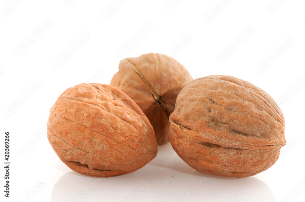 several walnuts several walnuts