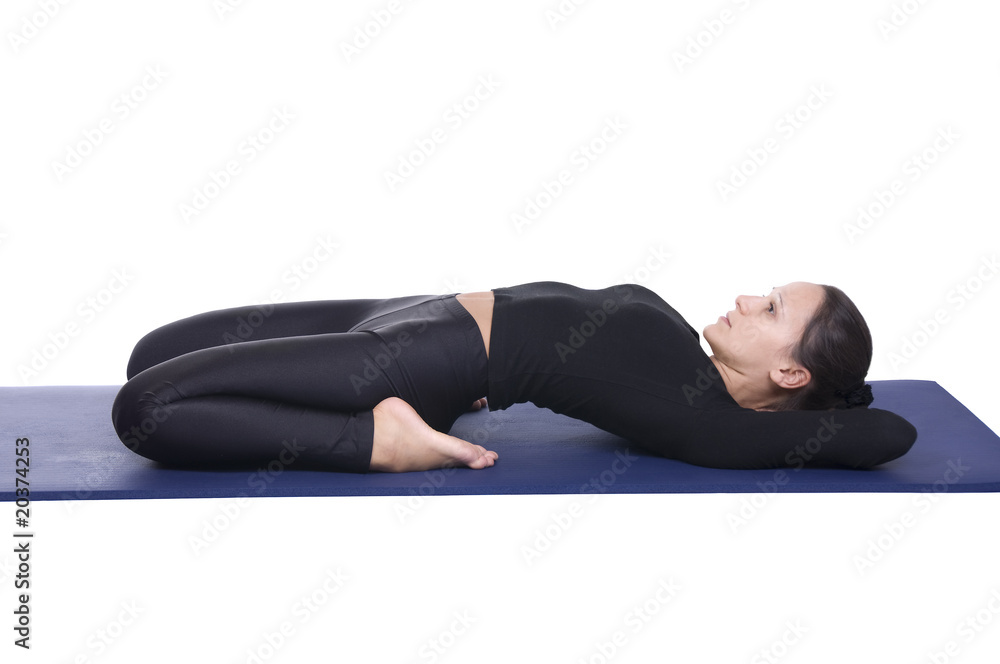 Supta Vajrasana Supta Vajrasana