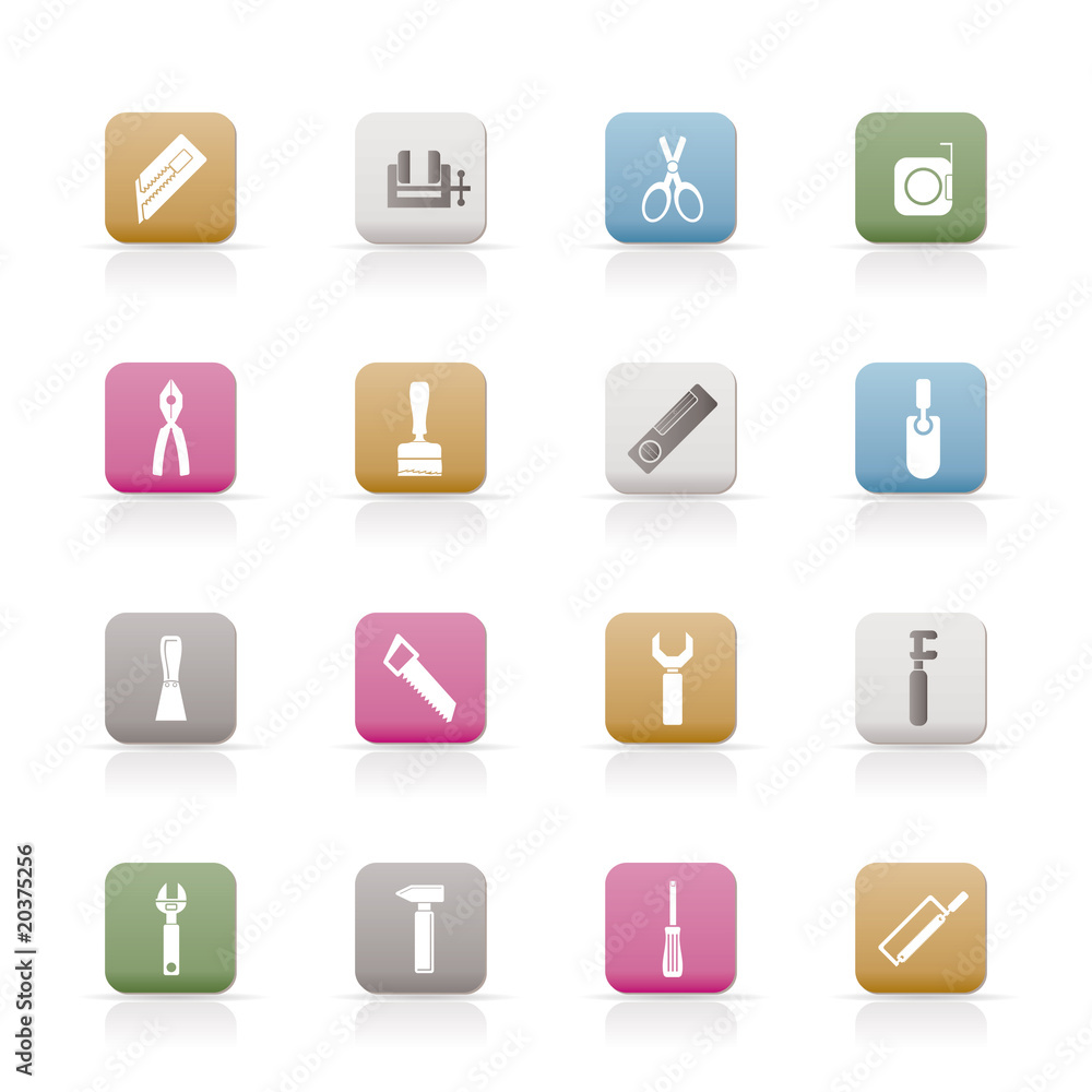 Building and Construction Tools icons Building and Construction Tools icons