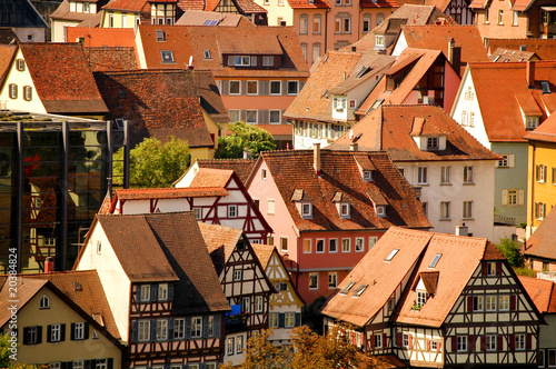 Dächer, Stadtbild, Wohnraum photo