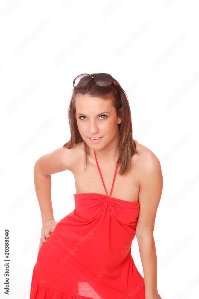 Portrait of a fresh and lovely woman Portrait of a fresh and lovely woman