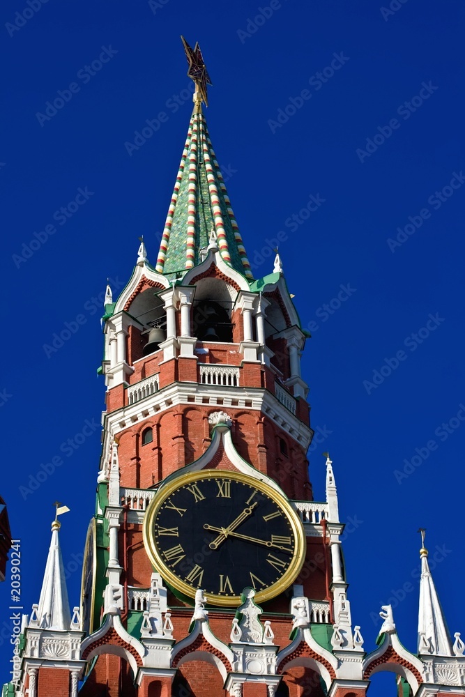 Famous Spasskaya tower
