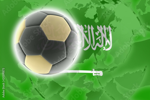 Flag of Saudi Arabia soccer