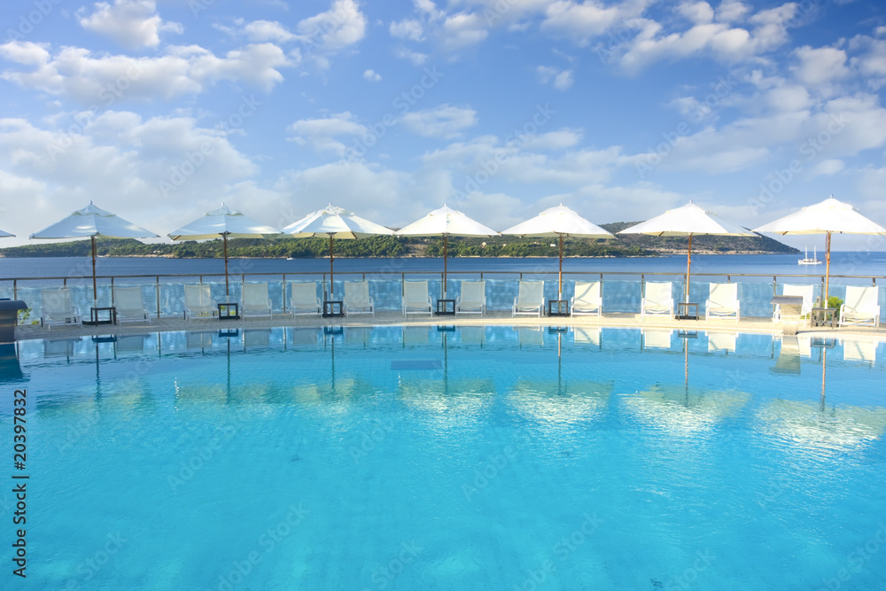 swimming pool in the recreation area of hotel swimming pool in the recreation area of hotel