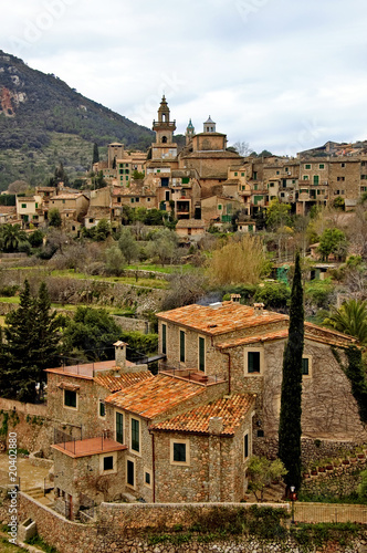 view of Valldemossa, Mallorca, Spain photo