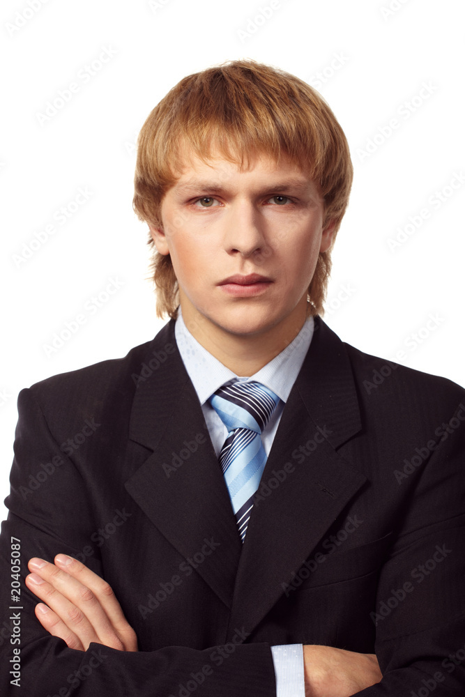 Portrait of young businessman Portrait of young businessman