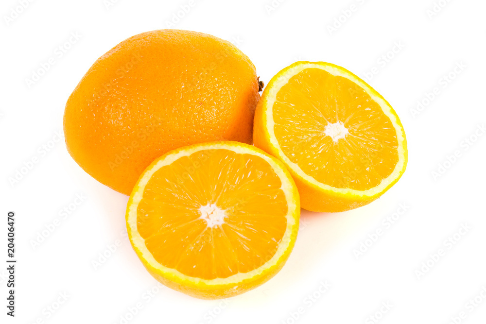 Ripe oranges