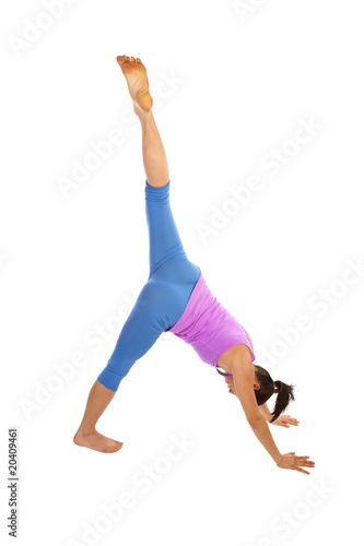 leg up yoga stretch