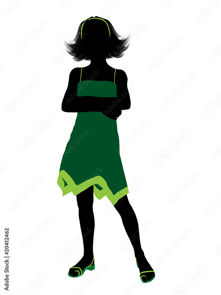 Teenager Illustration Silhouette Teenager Illustration Silhouette