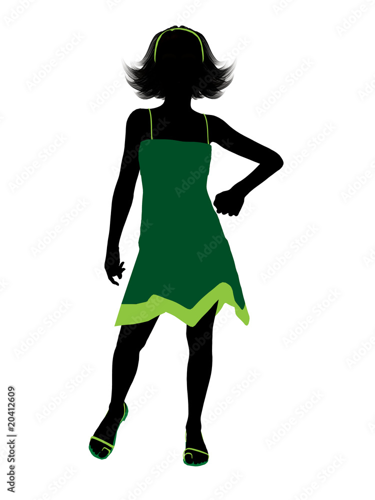 Teenager Illustration Silhouette Teenager Illustration Silhouette
