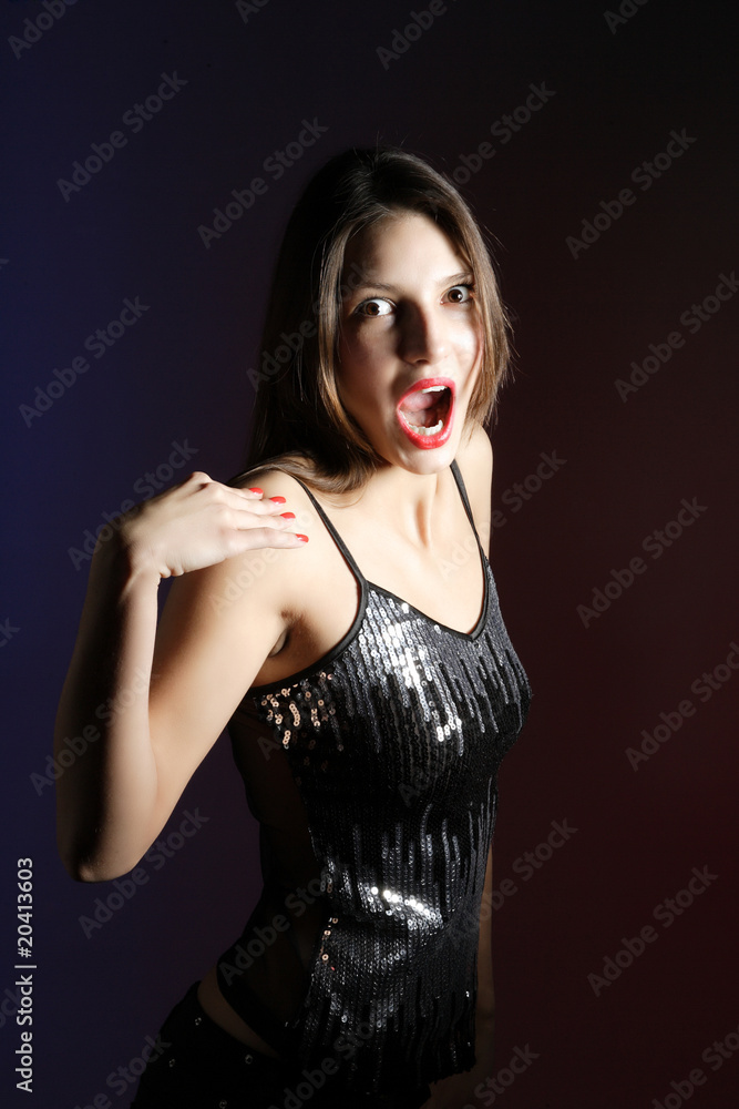 Fashion style photo of a young lady Fashion style photo of a young lady
