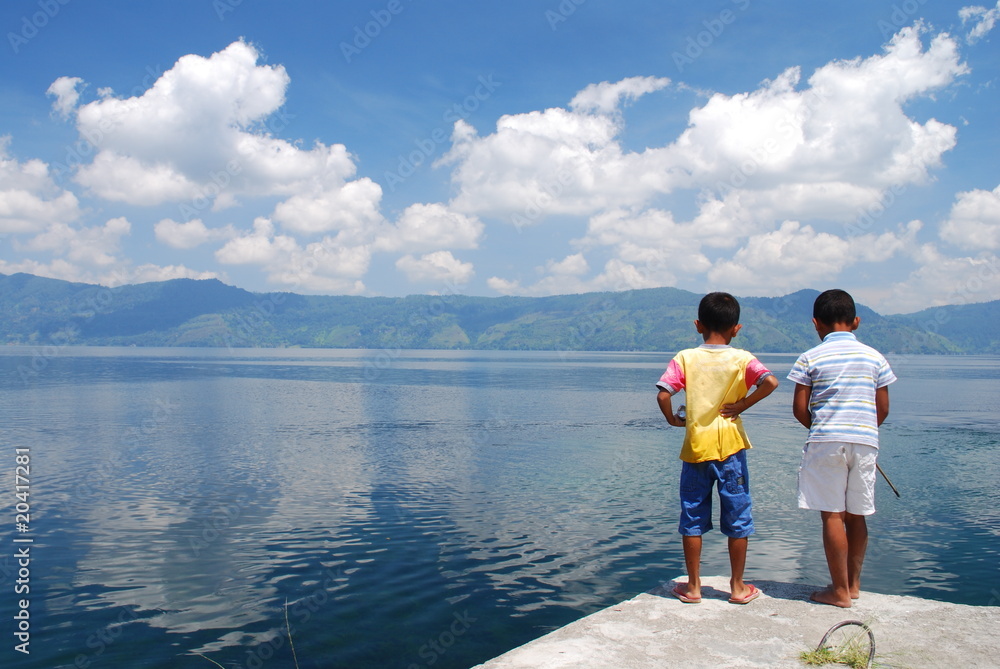 Toba Lake, Sumatra, Indonesia
