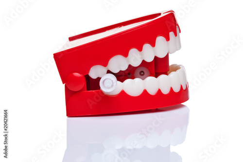 Bilde på lerret Chattering teeth