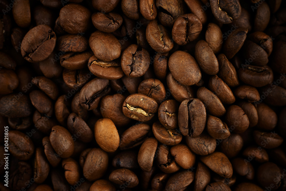 Naklejka premium Coffee background