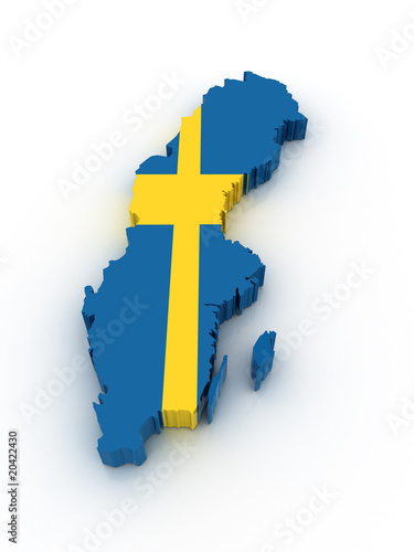 Map of Sweden