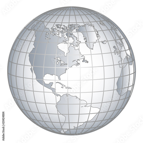 Globus Amerika