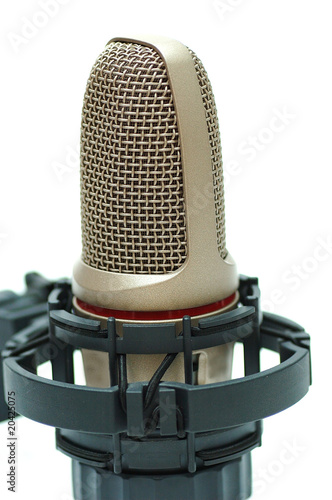 Modern microphone photo