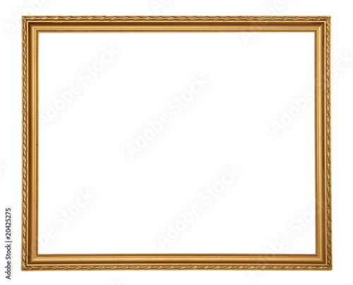 goldener Bilderrahmen