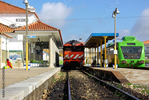 Portuguese train station.