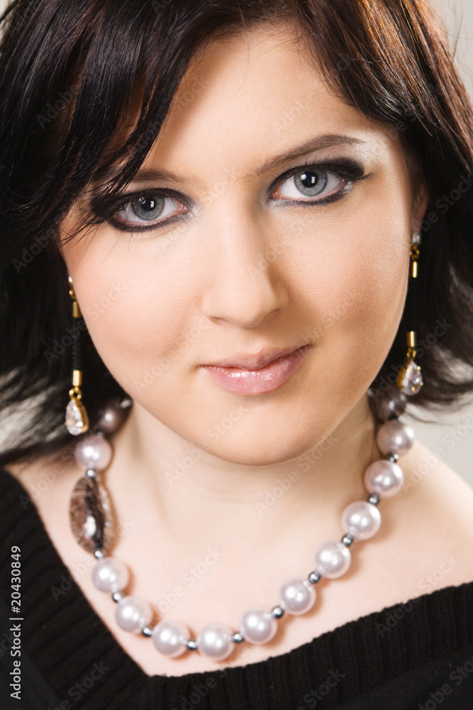 Beautiful woman face portrait Beautiful woman face portrait