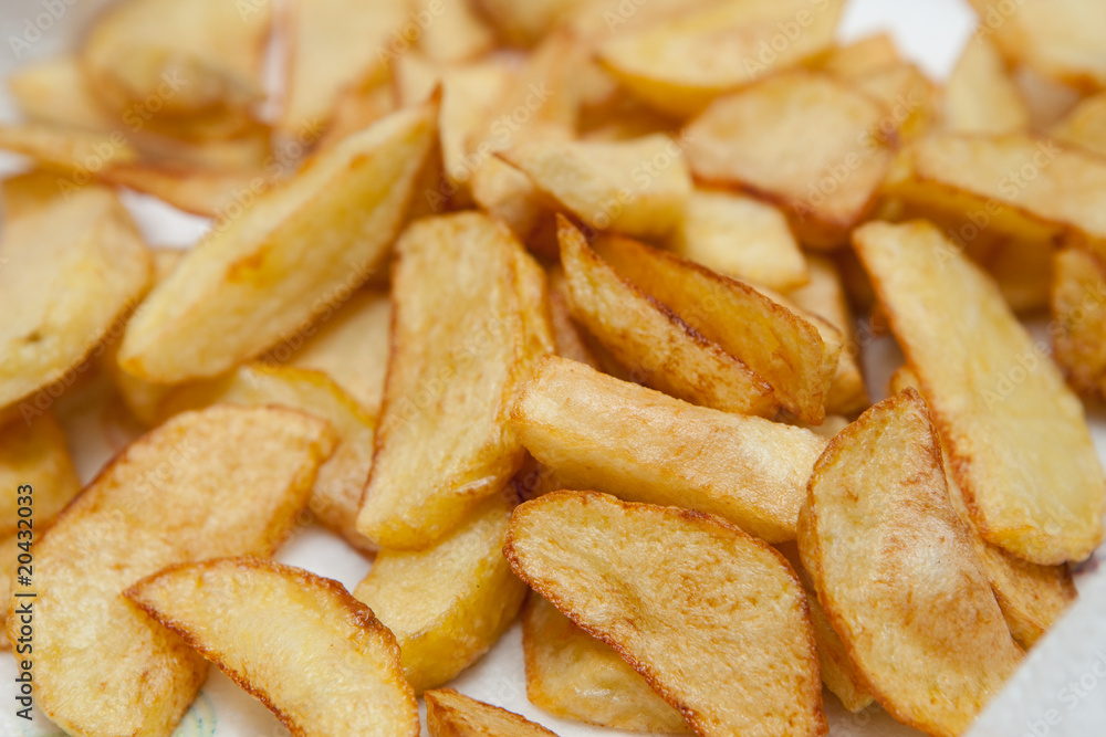 Frites faite maison.