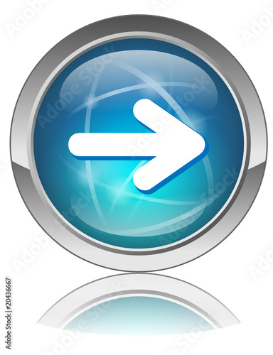 Vector web button with NEXT symbol (arrow navigation page)