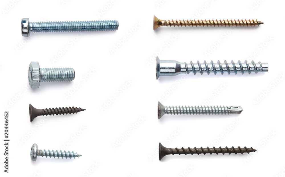 various screws various screws