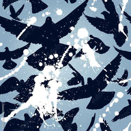 Bird mess tile