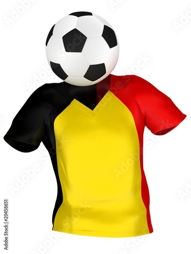 Fototapeta Naklejka Na Ścianę i Meble -  National Soccer Team of Belgium | All Teams Collection |