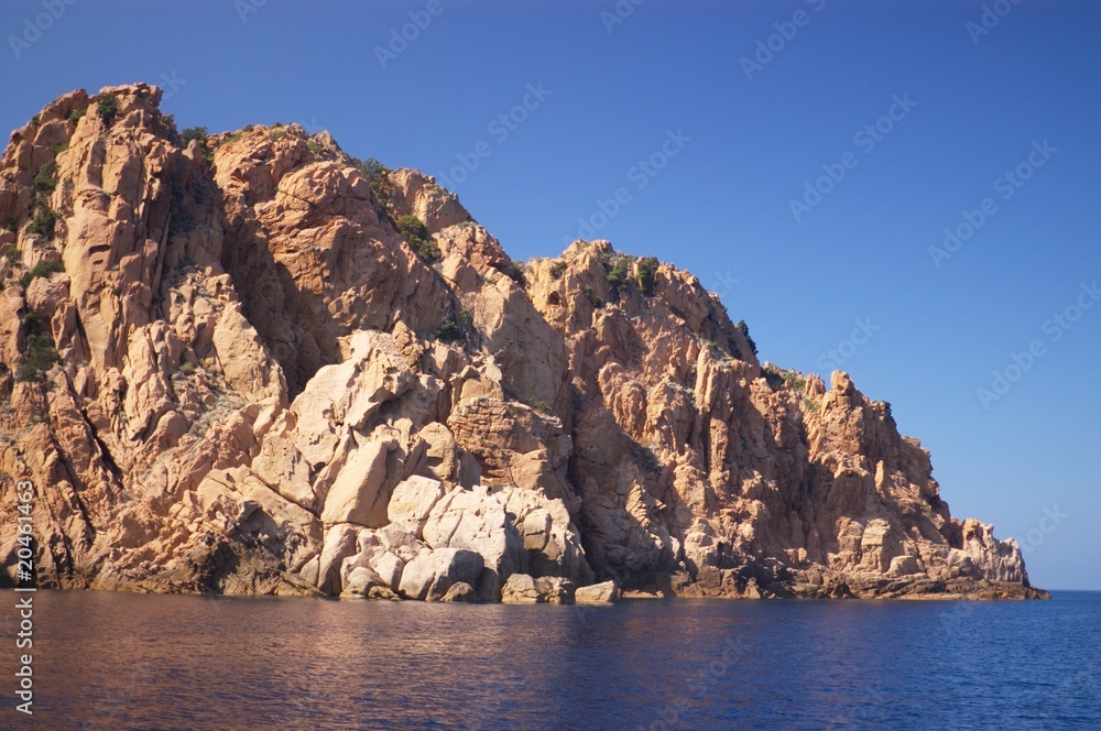 natural reserve of Scandola rocks, Corsica