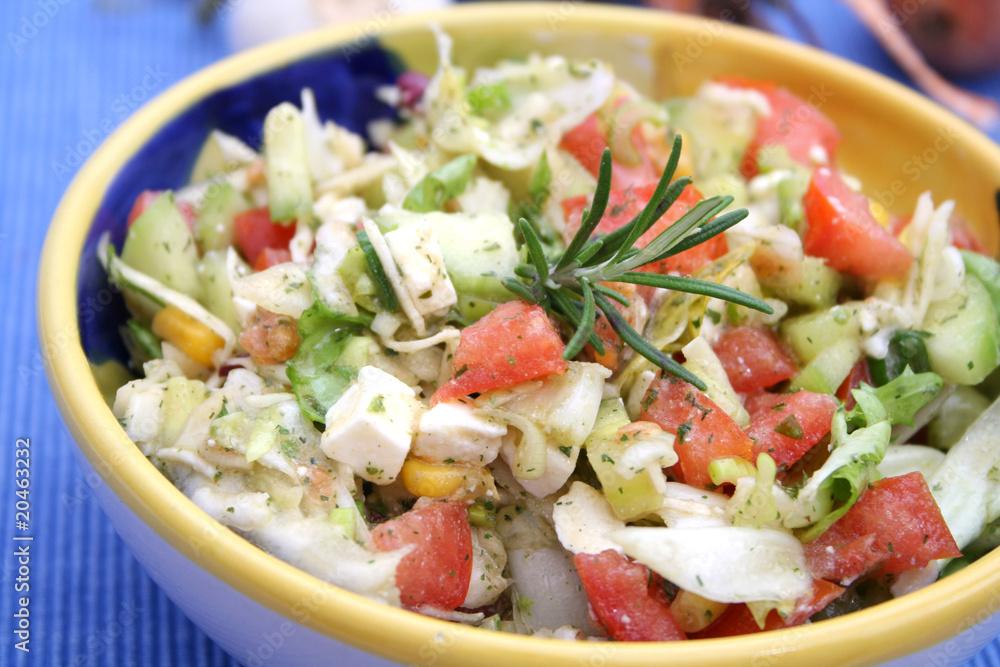 Frischer Salat Frischer Salat
