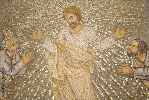 Mosaic of Christ and Disciples #20464414