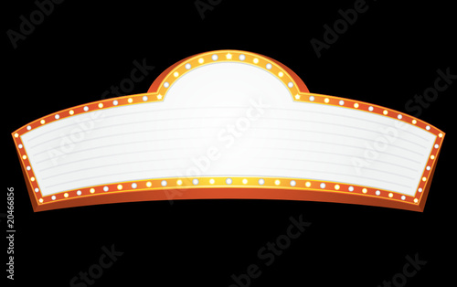 Entertainment sign
