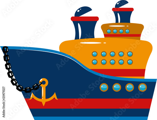 Passenger cruise ship