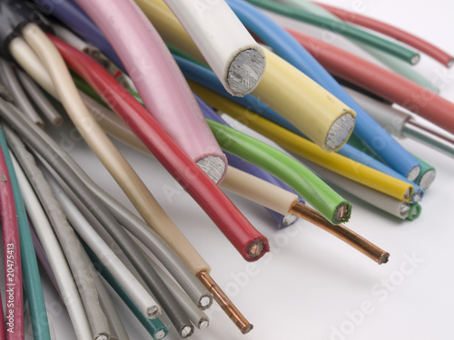 Different electric cables