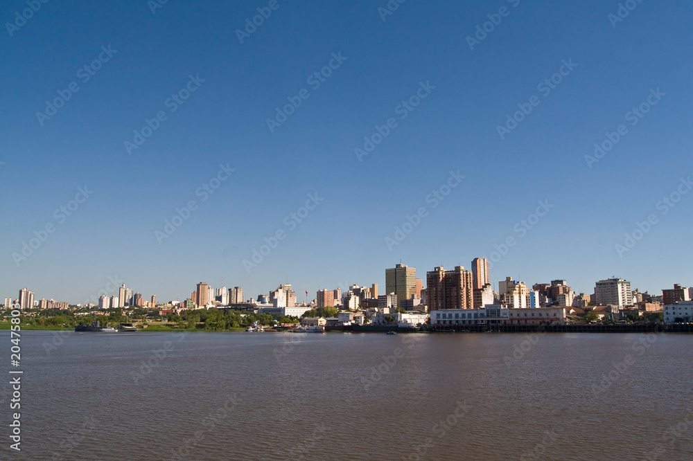 Skyline von Asuncion, Paraguay