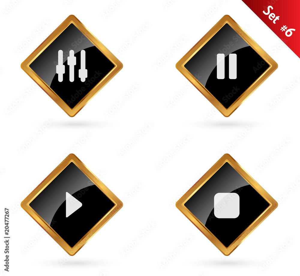 Multimedia icons set#6 Multimedia icons set#6