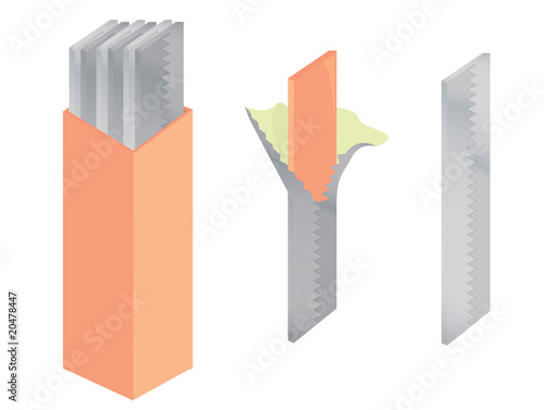 Chewing gum isolated