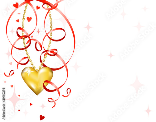 Valentines Day design with ...