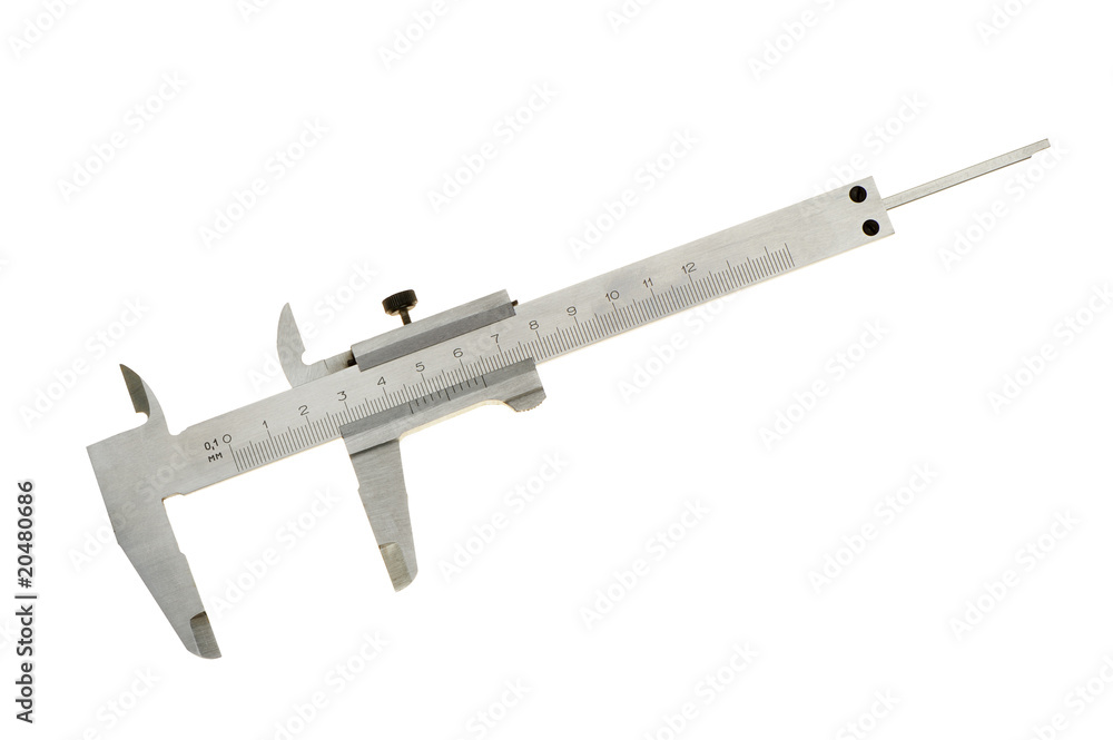 Caliper. Isolated on white Caliper. Isolated on white