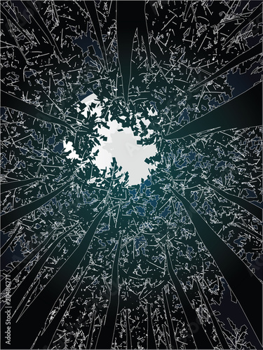 Night time scene vector