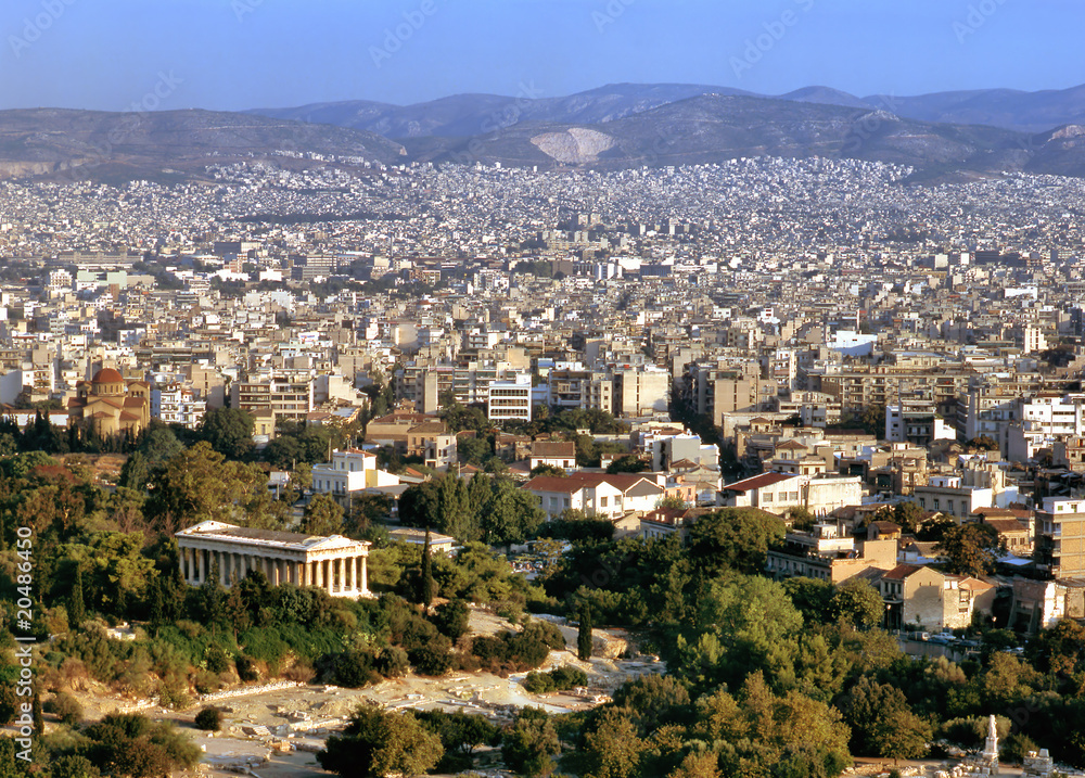 Obraz premium View at Athens