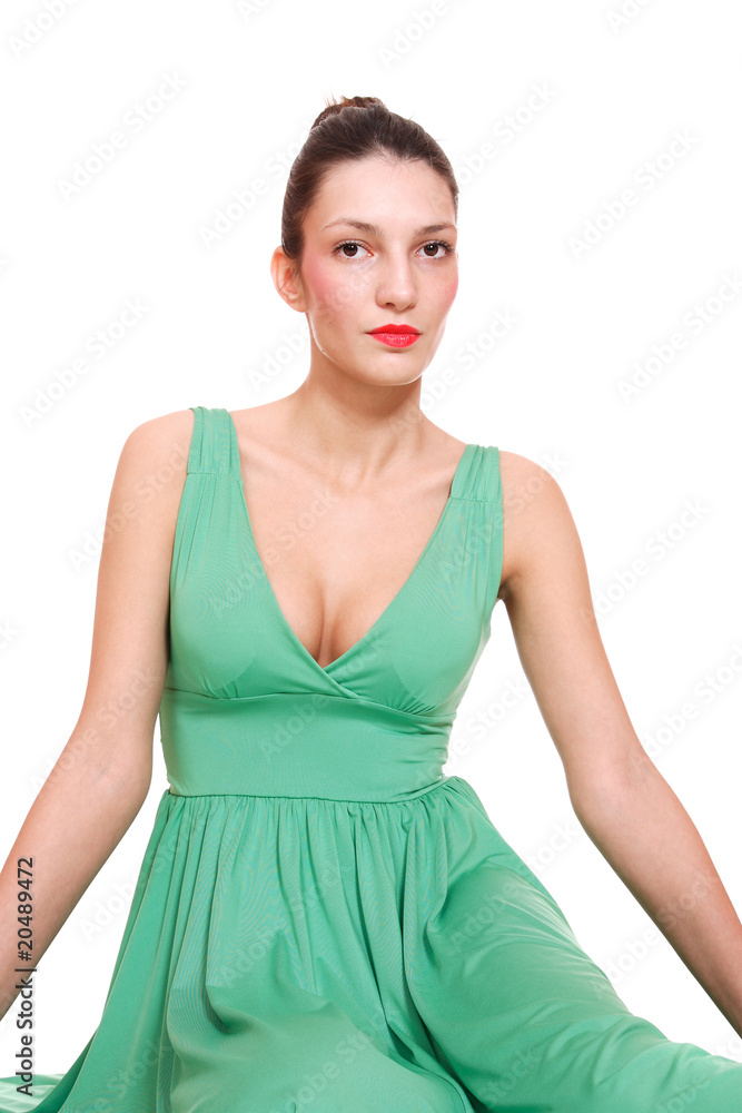 Portrait of a fresh and lovely woman Portrait of a fresh and lovely woman