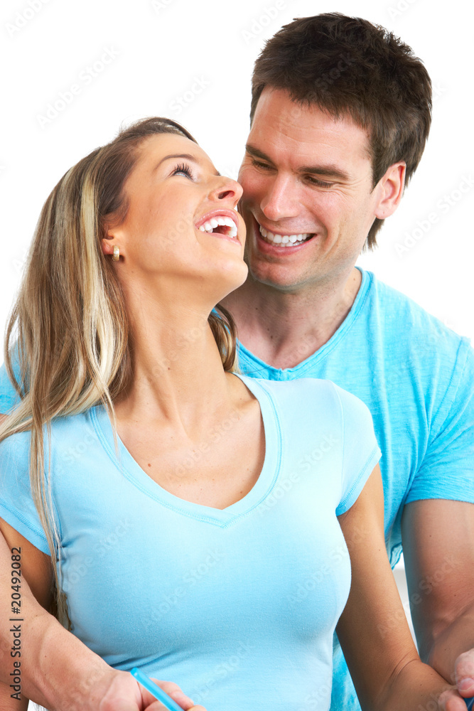 Couple at home Couple at home
