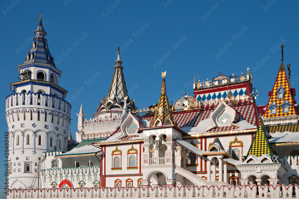 Izmailovskiy Kremlin in Moscow