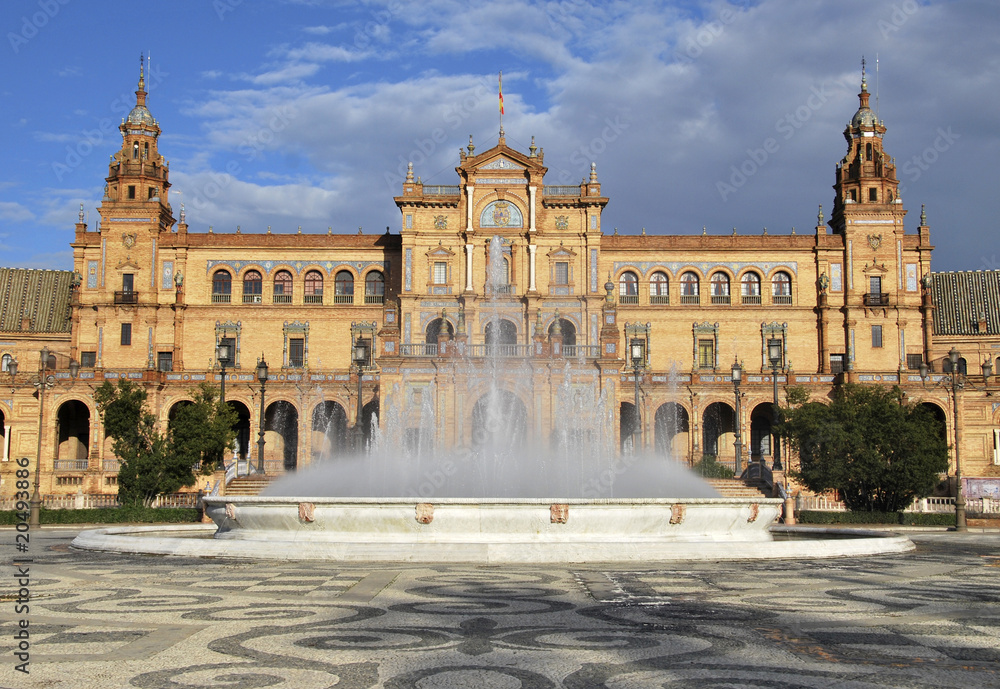 Obraz premium Spain Square